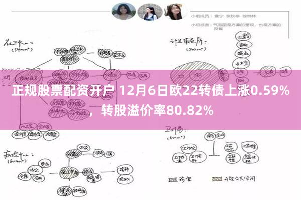 正规股票配资开户 12月6日欧22转债上涨0.59%，转股溢价率80.82%