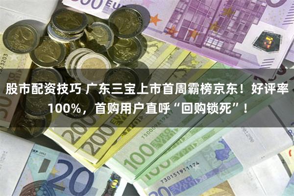 股市配资技巧 广东三宝上市首周霸榜京东！好评率100%，首购用户直呼“回购锁死”！