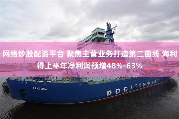 网络炒股配资平台 聚焦主营业务打造第二曲线 海利得上半年净利润预增48%-63%