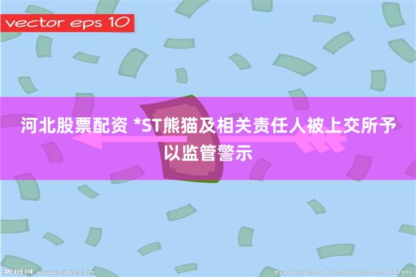 河北股票配资 *ST熊猫及相关责任人被上交所予以监管警示