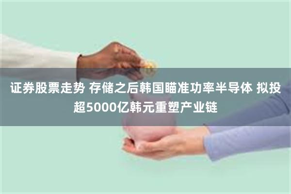 证券股票走势 存储之后韩国瞄准功率半导体 拟投超5000亿韩元重塑产业链