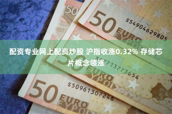 配资专业网上配资炒股 沪指收涨0.32% 存储芯片概念领涨