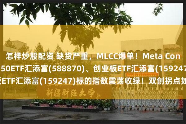 怎样炒股配资 缺货严重,MLCC爆单!Meta Connect重磅来袭!科创50ETF汇添富(588870)、创业板ETF汇添富(159247)标的指数震荡收绿!双创拐点如何布局?